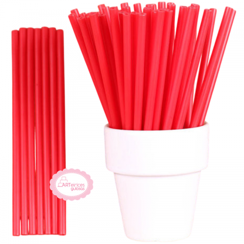 Paus Cake Pops Vermelho